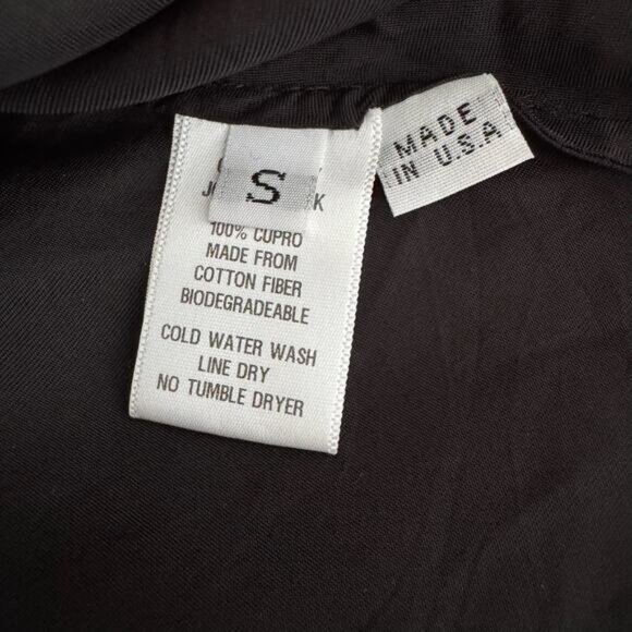 ORGANIC BY JOHN PATRICK Louise Black Slip Mini Dress - Picture 6 of 7